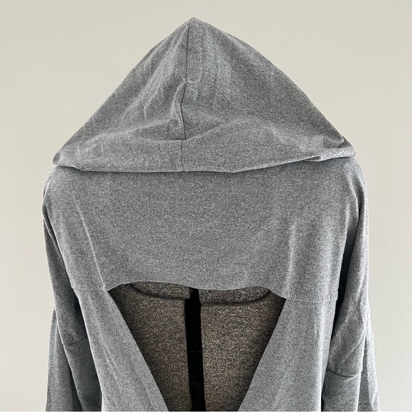 Open Back Butter Soft Hoodie Sweatshirt - Picture 6 of 9